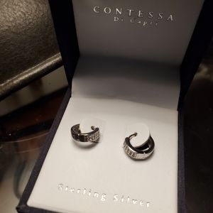 Contessa Di Capri Sterling Silver Earrings